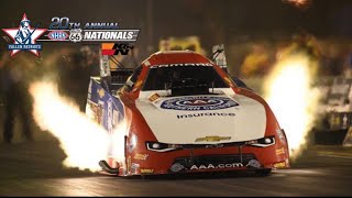 2017 NHRA Route 66 Nationals  Funny Car Qualifying  Chicago IL [upl. by Eelhsa]