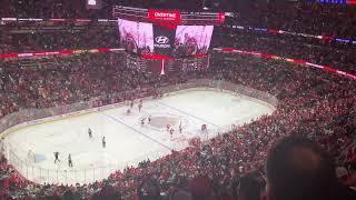 Patrick Kane Scores OT goal in his return to Chicago LIVE I freak out [upl. by Wojcik]