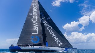 LawConnect wins Sydney to Hobart line honours [upl. by Manus]