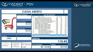 Sistema para supermercado  Venda PDV  Software Yzidro ERP [upl. by Kath]