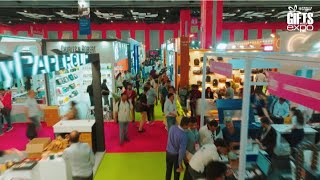 Gifts World Expo Delhi 2024 Day 1 Highlights Bharat Mandapam Pragati Maidan 25 to 27 July 2024 [upl. by Nrubyar]