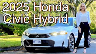 2025 Honda Civic Hybrid review  Wow a Honda home run [upl. by Ennagem404]