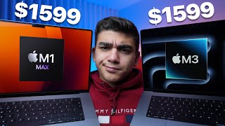 M3 MacBook Pro vs M1 Max MacBook Pro WaitThey Cost the Same [upl. by Burney]