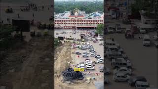 Varanasi Junction Railway Station Best Drone View  Indian SRJ [upl. by Lusar]