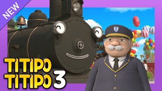 TITIPO S3 EP8 I Steam is the best l Train Cartoons For Kids  Titipo the Little Train [upl. by Seidel213]