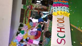 rainbow school childrens day celebration 🎈🎉🎉 ukg children dance performance 🥰🥰🥰 [upl. by Sletten]