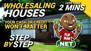 Wholesaling Houses Step by Step Explained  Being Broke Wont Matter  My Contract Free [upl. by Sredna]