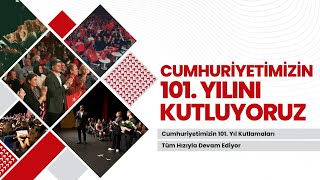 Cumhuriyetimizin 101 Yılını Kutluyoruz [upl. by Attenat]