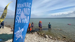 The 2023 Mackinac Island Swim [upl. by Conger]