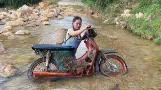 Water damaged motorcycle restoration I repaired and restored [upl. by Yancy]