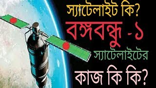 What is Satellite and How it Works Explained in Bangla [upl. by Olney]