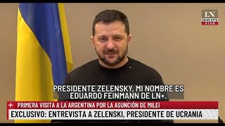 Exclusivo entrevista a Zelenski presidente de Ucrania [upl. by Yk]