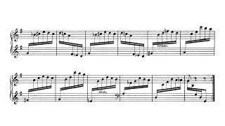 Palmgren  Study in G Major SP 281 AudioSheet Somero [upl. by Massab]