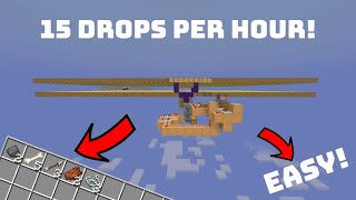 Minecraft Inelegance Slowest Mob Farm for 1204 15 Drops Per Hour Super Inefficient [upl. by Berwick348]