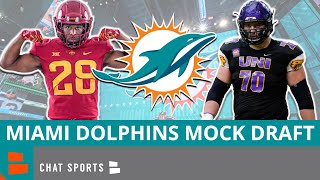 Dolphins Mock Draft Full 7 Round Miami Dolphins 2022 Mock Draft Before NFL Free Agency [upl. by Keeton]