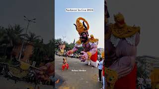 Narkasur in Goa 2024 ytshorts [upl. by Airtemak]