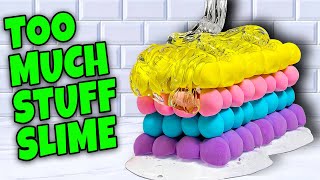 Adding TOO Much Ingredients Into Slime [upl. by Smoht]