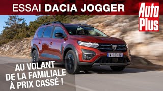 Essai Dacia Jogger 2022  au volant de la familiale à prix cassé [upl. by Roque]