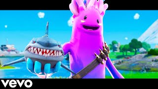 Jelly  Sharky On Me Official Fortnite ‘Fishy On Me’ Remix Music Video [upl. by Ecnerrat]