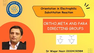 Orientation in Electrophilic Substitution Reaction Chapter 9 12 Class [upl. by Hinman638]