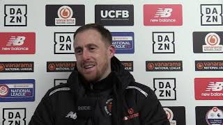 Slough Town 32 Dorking Wanderers  Scott Davies Interview  12 November 2024 [upl. by Ennovihs307]