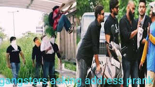 gangsters asking address prank on strangers [upl. by Hillier894]