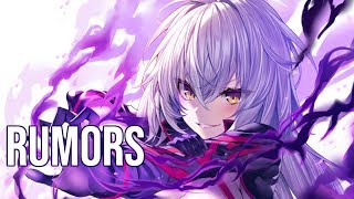 Nightcore  Rumors Lyrics [upl. by Olmstead]