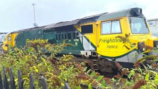 Freightliner class 70 passing Acton main line [upl. by Bently668]