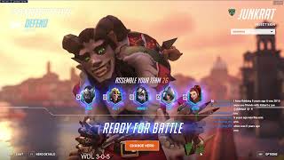 AQUAMARINE JUNKRAT GAMEPLAY  OVERWATCH 2 SEASON 12 [upl. by Dnaloy]