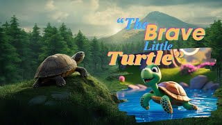 The Brave Little Turtle  Story for kids  Bravery and kindness story [upl. by Ernesto]