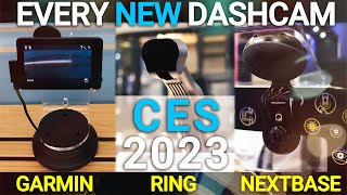 New Dashcams at CES 2023 Ring Nextbase BlackVue and CarMate [upl. by Haleigh]