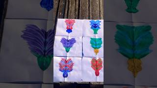 Peins avec tes doigts et hop une œuvre en quelques secondes 🤚 Tuto DIY Activité loisirs enfants 🎨 [upl. by Devin506]