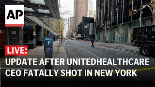 LIVE NYPD press conference after UnitedHealthcare CEO Brian Thompson fatally shot [upl. by Longerich]