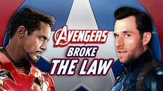 Laws Broken Avengers  Sokovia Accords Illegal One Marvelous Scene x LegalEagle [upl. by Faux]