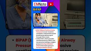 BiPAP Bilevel Positive Airway Pressure nursing doctor [upl. by Renwick]