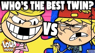 Whos The Best Twin Sister Lana Vs Lola  The Loud House [upl. by Ewart241]