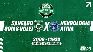 Copa Brasília 2024 Masculino  Brasília Vôlei vs Neurologia [upl. by Nosneb]