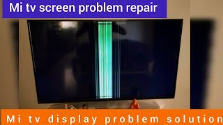 mi 50 inch tv display problem mi tv 4x 50 inch display problem Xiaomi tv display problem [upl. by Reerg]