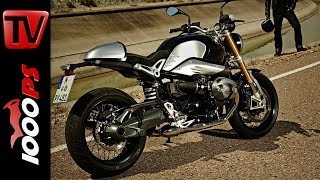 BMW R nineT Stripped 2014 InterviewEICMA 2013 [upl. by Qifahs191]