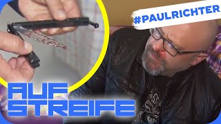 Verbotenes Messer Eine verrückte Familiengeschichte  PaulRichterTag  Auf Streife  SAT1 [upl. by Fillian]