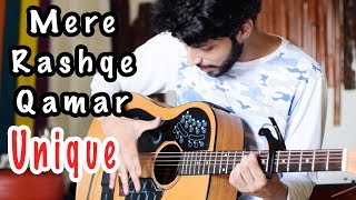 Mere Rashke Qamar Song Baadshaho  New ELECTRO Heartbeat On Guitar  ACPAD COVER Amaan Shah Video [upl. by Kent]