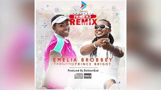 Fa meko Remix official Audio  Emelia Brobbey ft Prince Bright [upl. by Ahsetan]