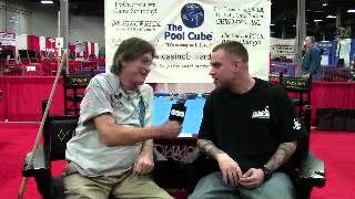 Casino Billiards Post Game Interview Terri Hess and Josh Brothers [upl. by Airym]