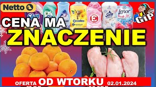 NETTO  Gazetka Promocyjna od Wtorku 02012024  Ceny od nowego roku [upl. by Aiceila744]