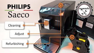 Philips  Deep Cleaning and Refurbishing a PhilipsSaeco Fully Automatic Espresso Machine [upl. by Cloots]