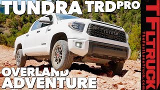 2019 Toyota Tundra TRD Pro Overland Offroad Review Part 2 of 3 [upl. by Akinak]