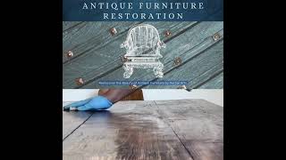 Antique Furniture Refinishing [upl. by Lesab]