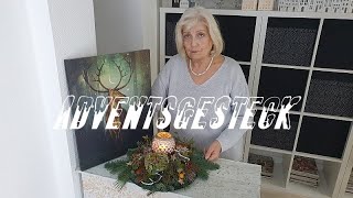 quotDIYquot Adventsgesteck  Bärbel´s Wohn amp Deko Ideen [upl. by Llevron]