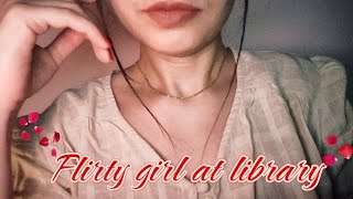 ASMR Hindi You meet cute flirty girl at library Roleplay ASMR Flirty ASMR [upl. by Jennifer5]