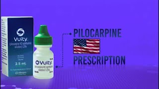 1ST Eye Drop Treatment for Presbyopia Wins FDA Approval  Vuity pilocarpine hydrochloride [upl. by Elleirda]